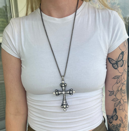 Western Cross Necklace