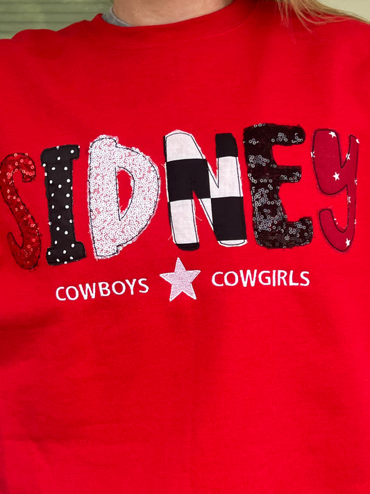 Sidney Embroidered Crewneck