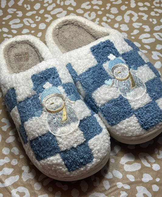 Snowman Slippers