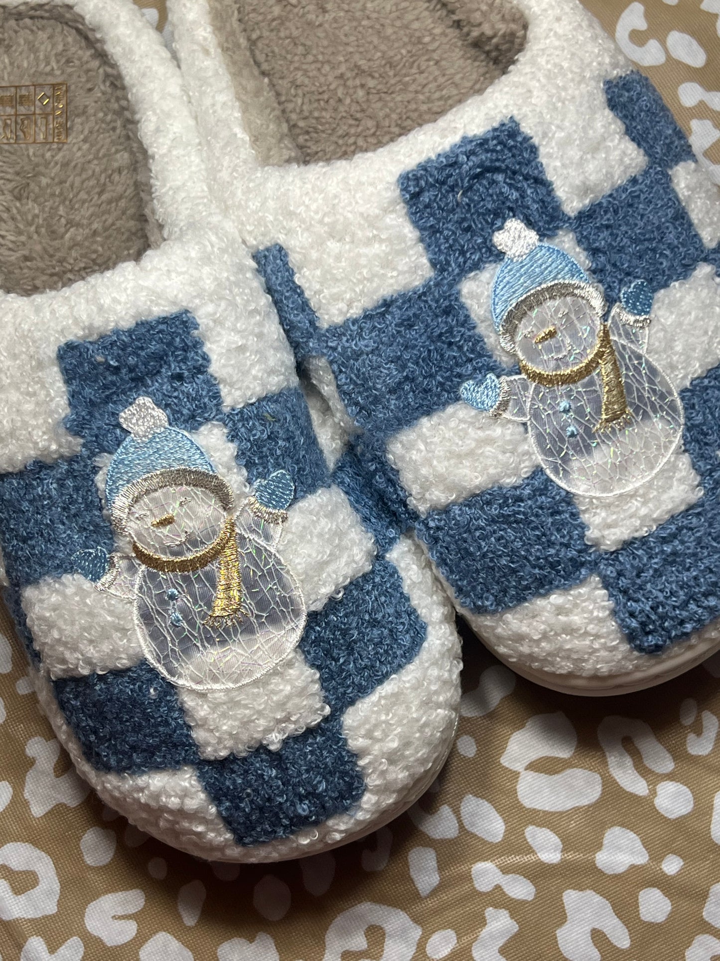 Snowman Slippers