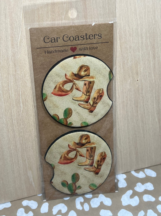 Western Car Coasters