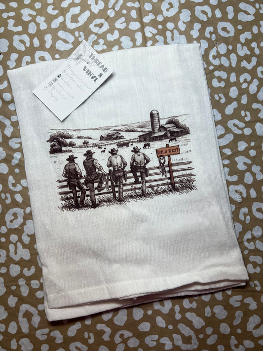 Wild West Kitchen Towel