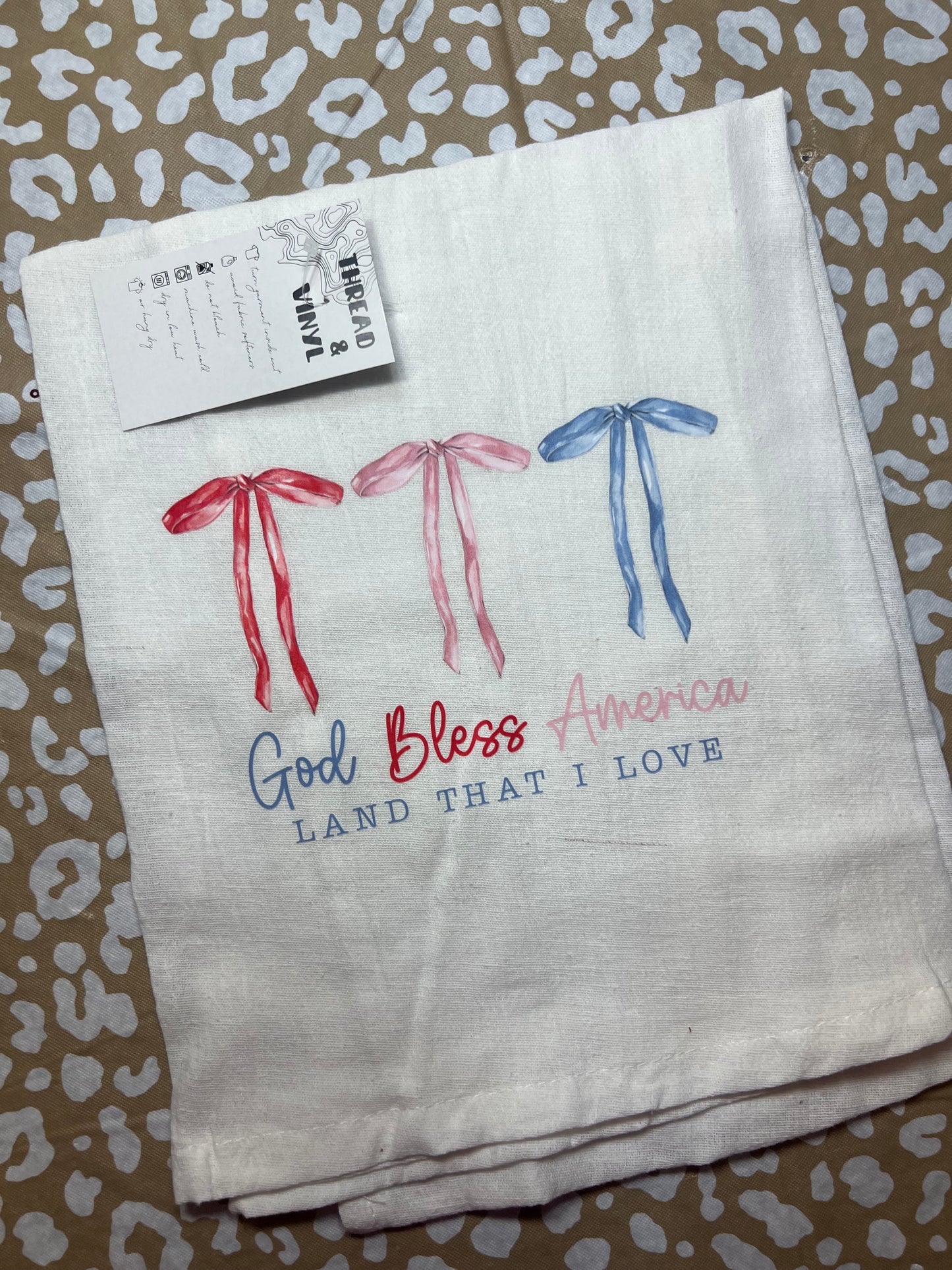 “God Bless America” Kitchen Towel