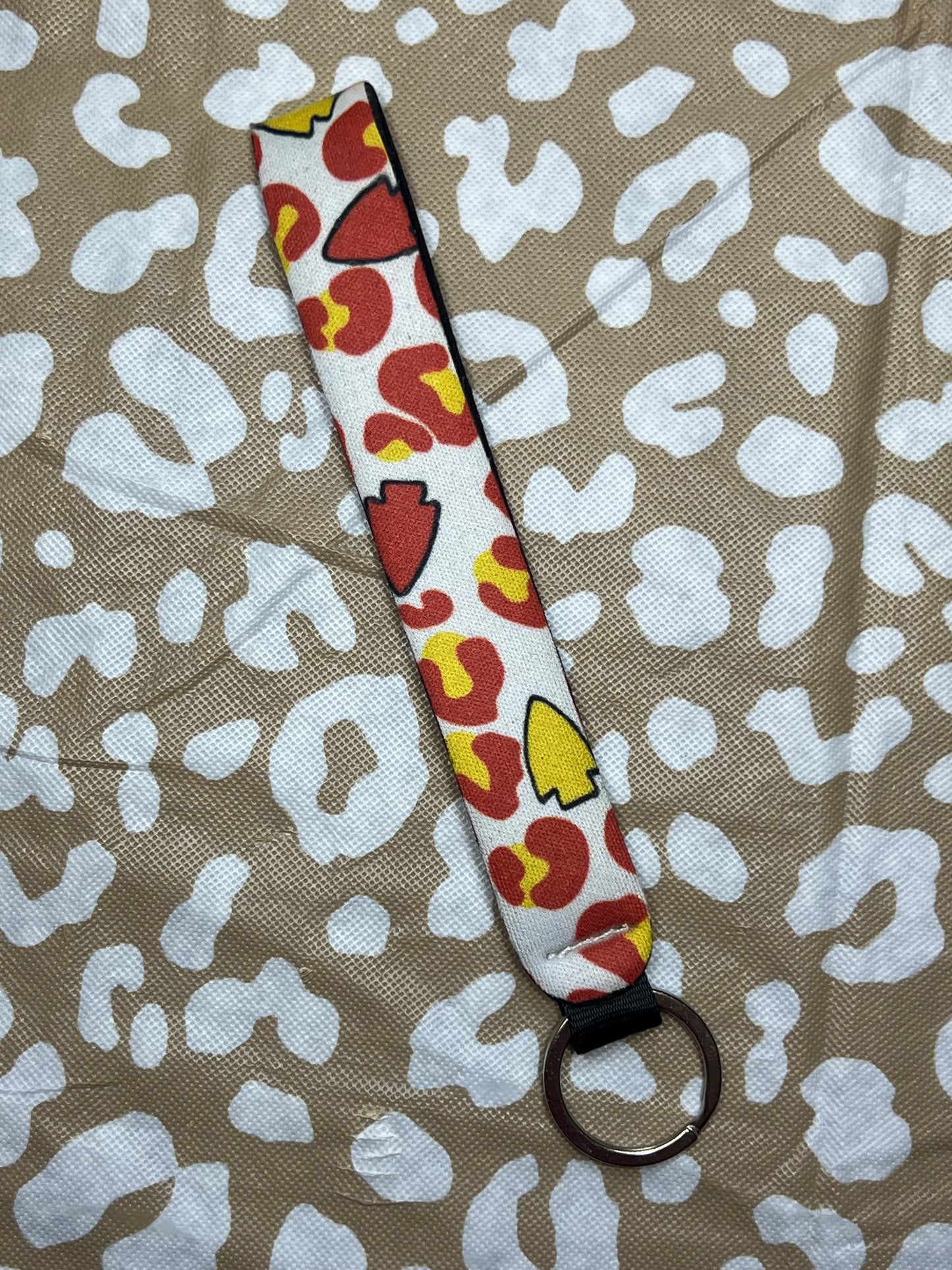 Arrowhead Wristlet Keychain