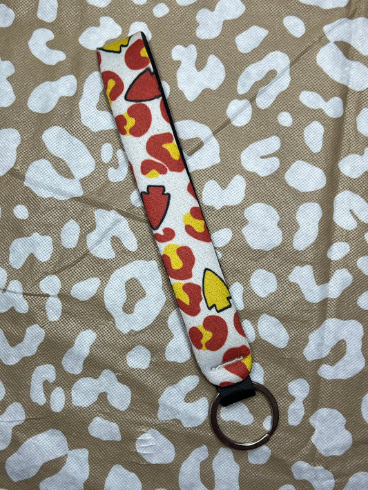 Arrowhead Wristlet Keychain