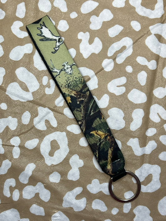 Camo Wristlet Keychain