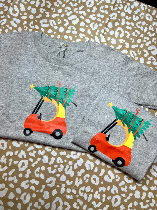 Christmas Coupe Toddler Gildan T-Shirt