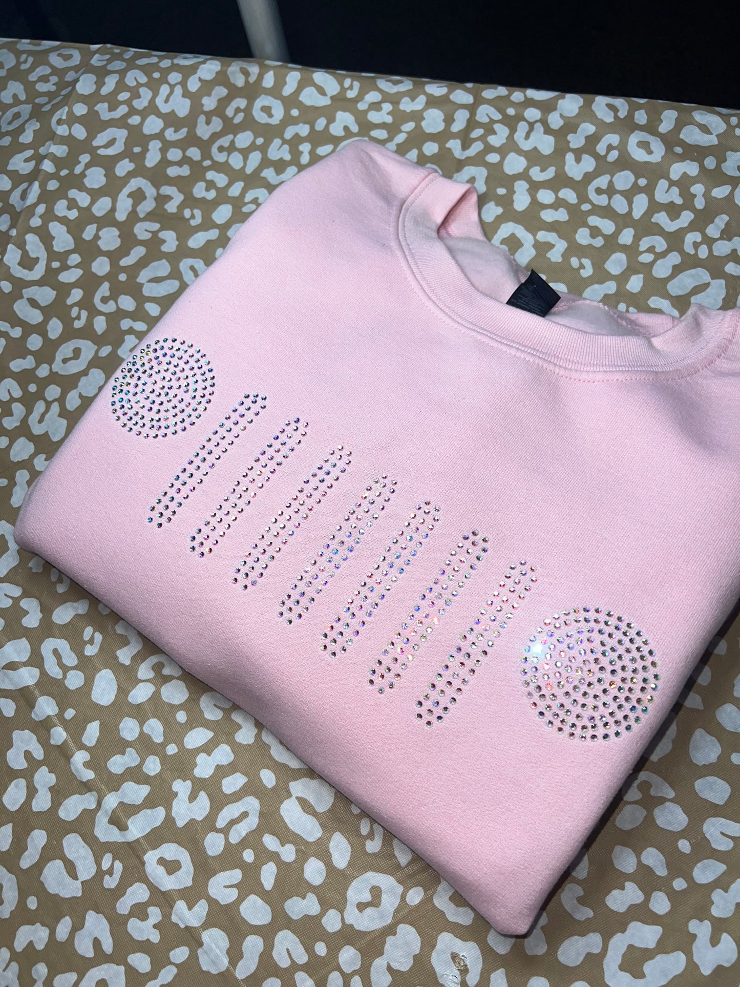 Rhinestone Grill Gildan Crewneck