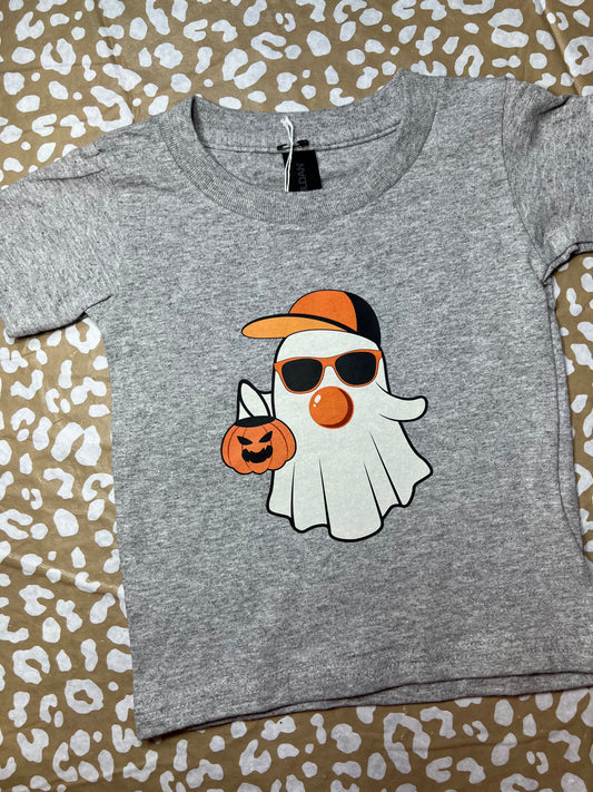 Boy Ghost Toddler Gildan T-Shirt