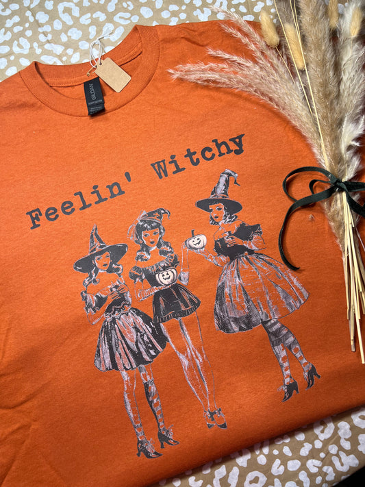 “Feelin’ Witchy” Gildan T-Shirt
