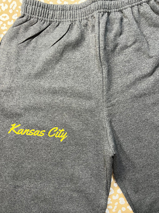 Dark Heather Jerzees Sweat Pants