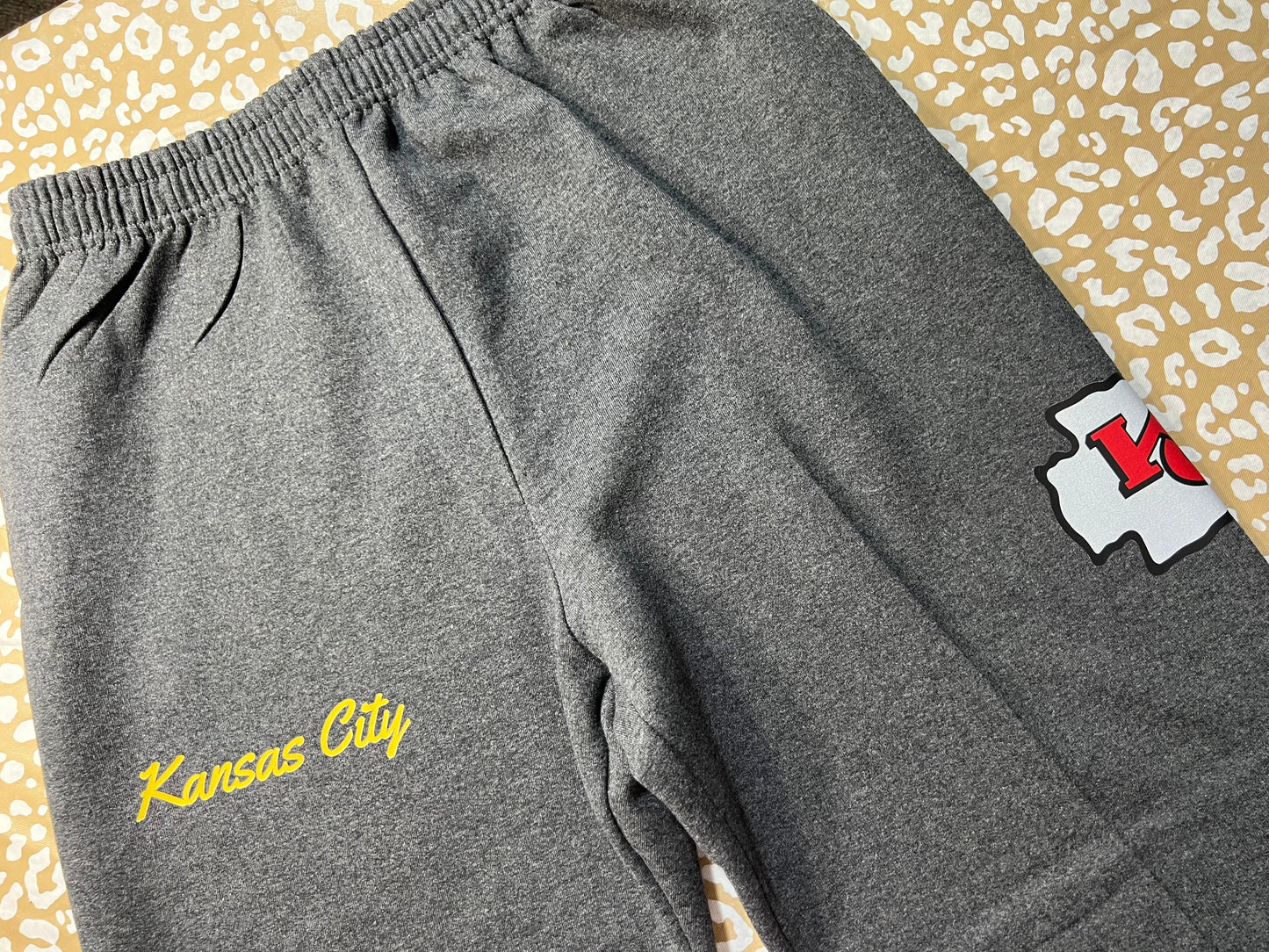 Dark Heather Jerzees Sweat Pants