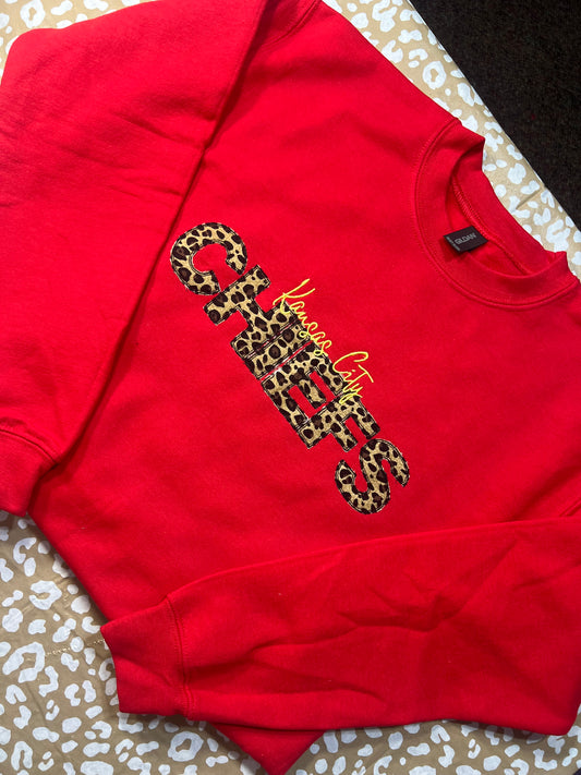 Adult Appliqué Gameday Crewneck Sweatshirt