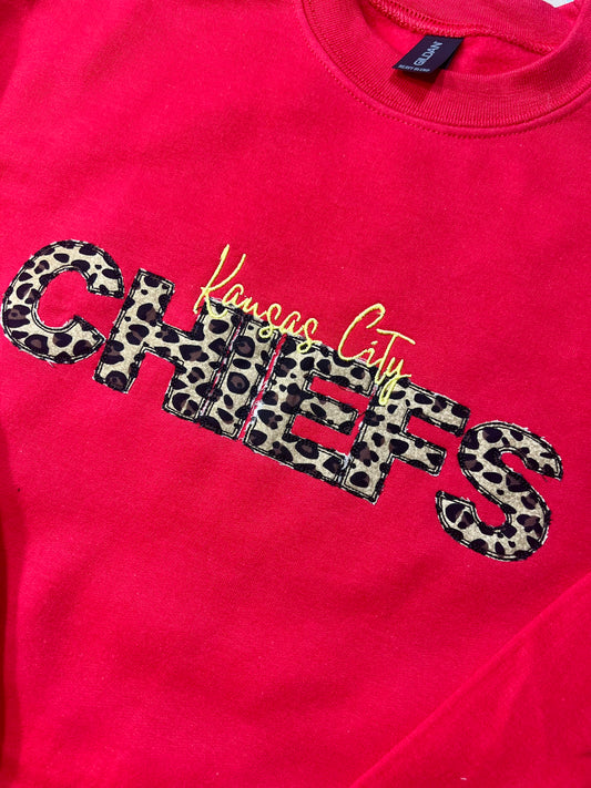 Toddler/Youth Appliqué Gameday Crewneck Sweatshirt