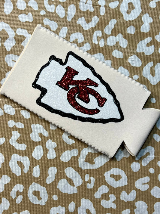 Glitter KC Tall Koozie