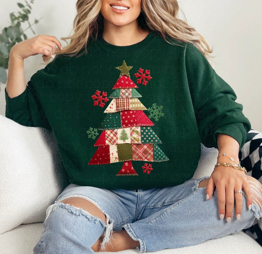 Patchwork Christmas Tree