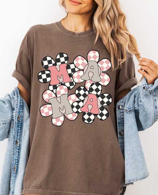 MAMA Checkered Flowers