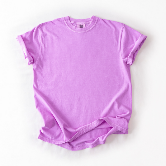 Neon Violet Comfort Colors T-Shirt
