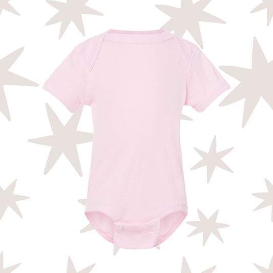 Light Pink Rabbit Skins Onesie
