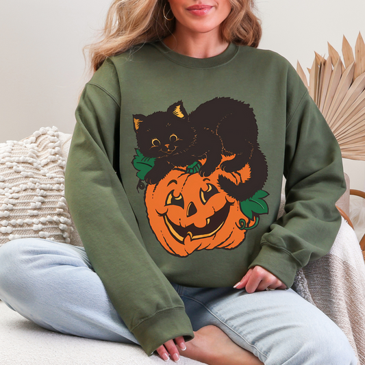 Black Cat Pumpkin