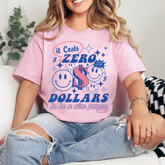 It Costs Zero Dollars