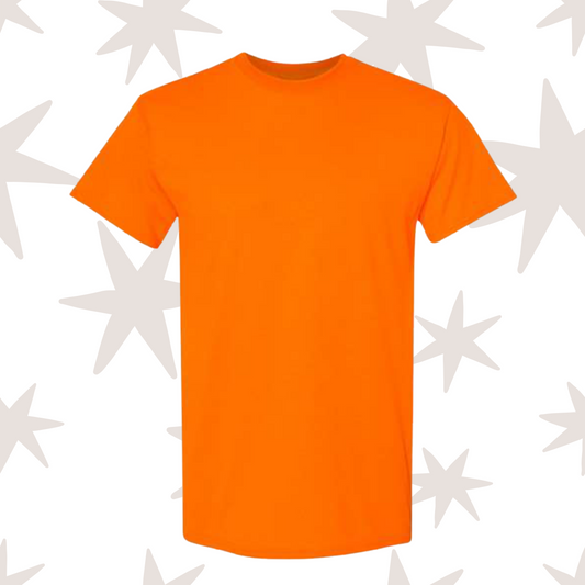 Safety Orange Gildan T-Shirt