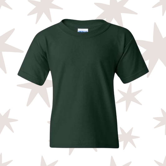 Forest Green Youth Gildan T-Shirt