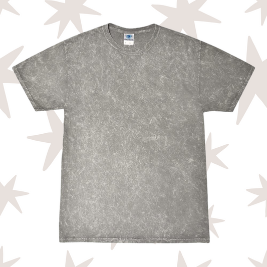 Grey Mineral Wash Colortone T-Shirt