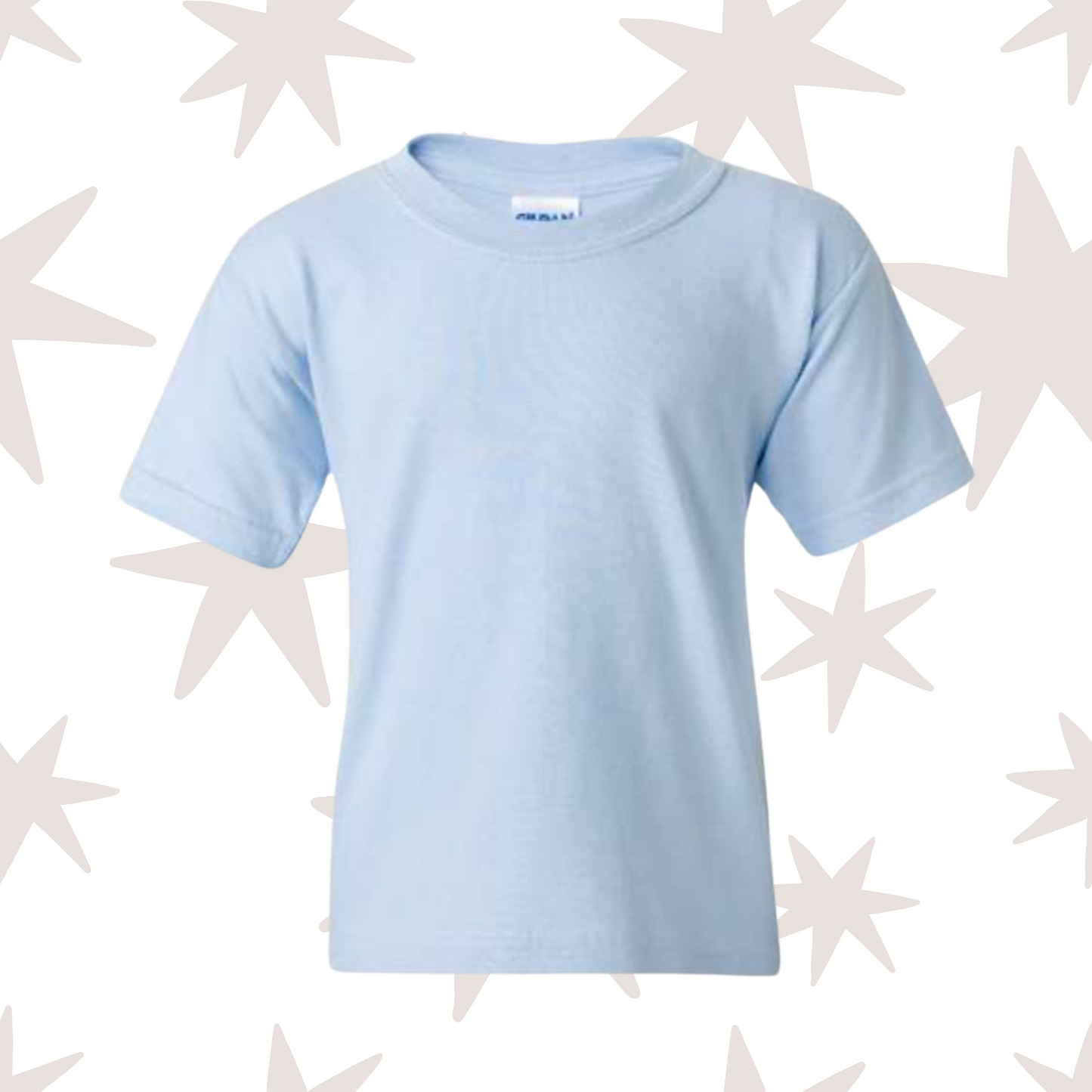 Light Blue Youth Gildan T-Shirt