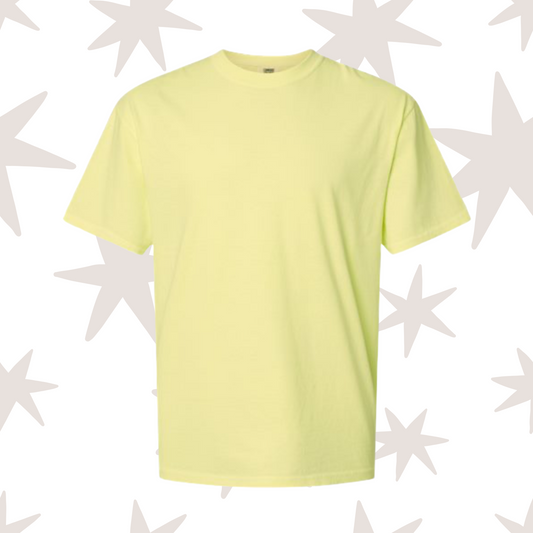 Neon Lemon Comfort Colors T-Shirt
