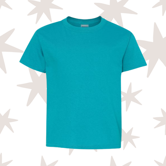 Tropical Blue Youth Gildan T-Shirt