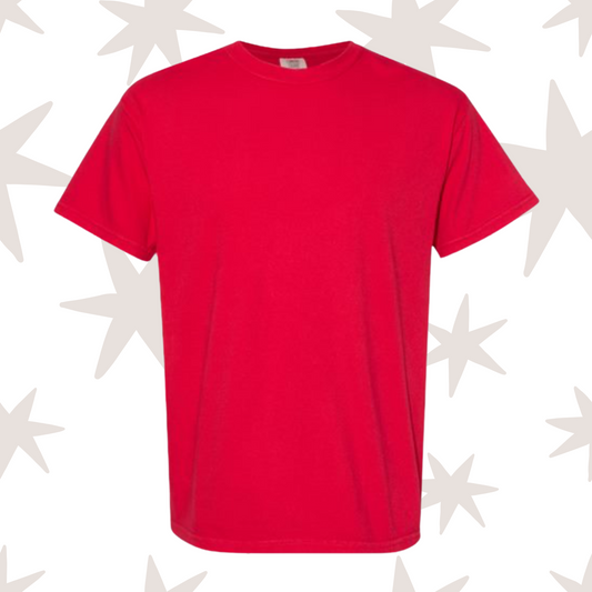 Red Comfort Colors T-Shirt