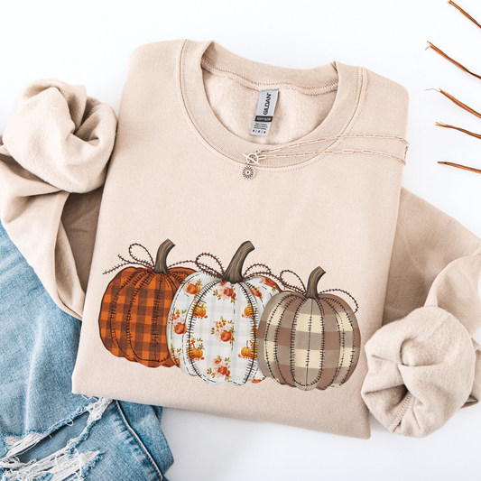Stitched Pumpkins