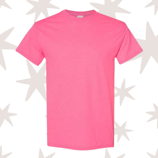 Safety Pink Gildan T-Shirt