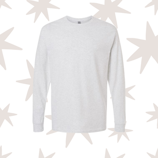 Ash Long Sleeve Gildan T-Shirt