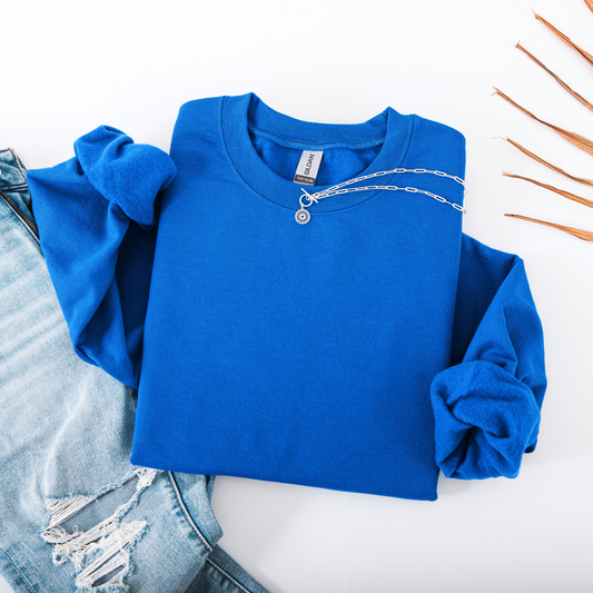 Royal Gildan Crewneck Sweatshirt