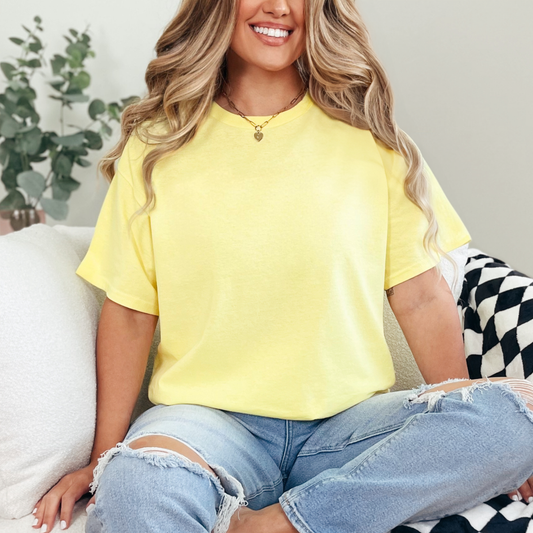 Cornsilk Gildan T-Shirt